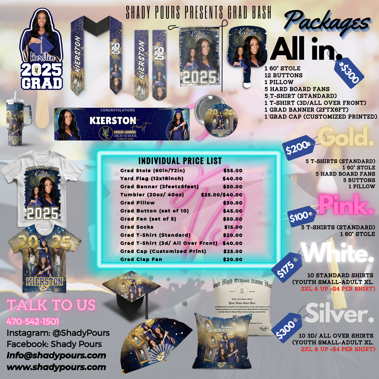 Grad Package- Gold