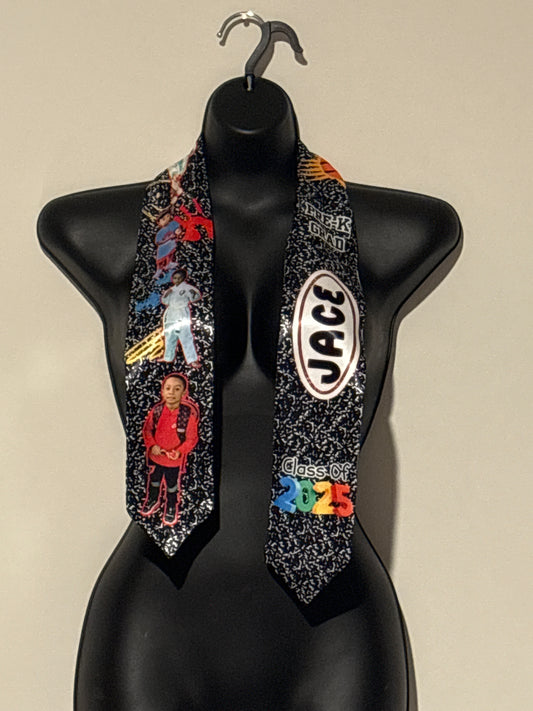Custom Grad Stole Kids